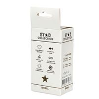 korek analny silikonowy fioletowy s star collection z kryształem 7cm
