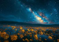 Plakat 70x50cm Nocne Niebiosa