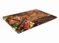 SZKLANA DESKA KUCHENNA 40x30 290b Grill