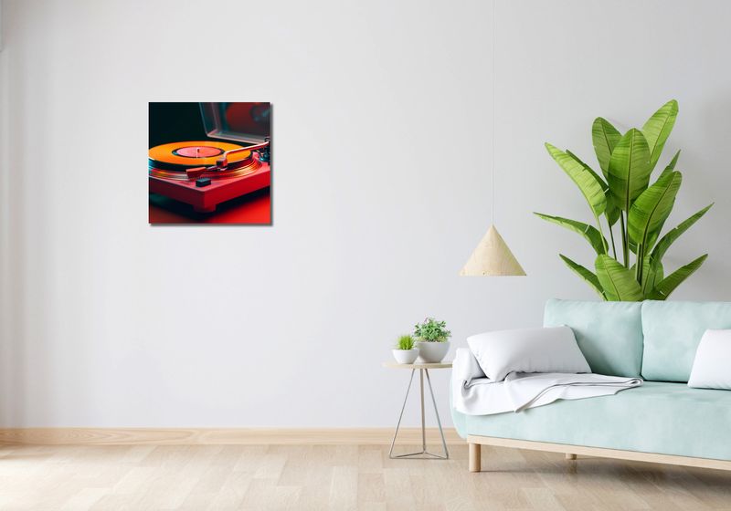 Obraz 50x50cm Retro Granie zdjęcie 2