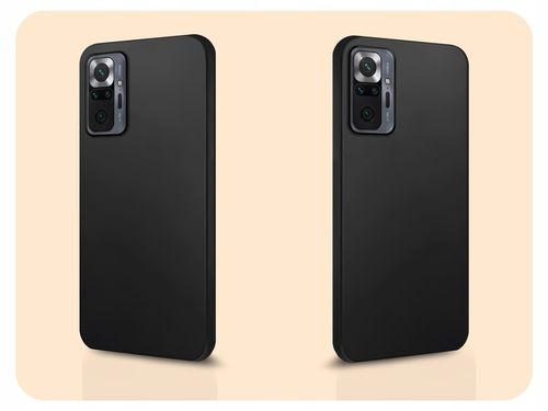 Etui do Xiaomi Redmi Note 10 Pro / Redmi Note 10 Pro Max (Czarne) + SZKŁO na Arena.pl
