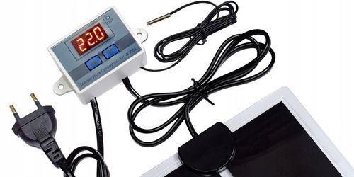 MATA GRZEWCZA GRZEJNA DO TERRARIUM 15x28cm 7W TERMOSTAT DLA GADÓW na Arena.pl