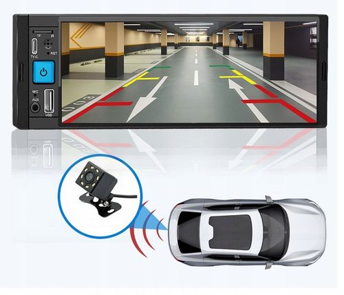 RADIO SAMOCHODOWE NAWIGACJA 1DIN ANDROID BT USB AUX KAMERA COFANIA CARPLAY na Arena.pl
