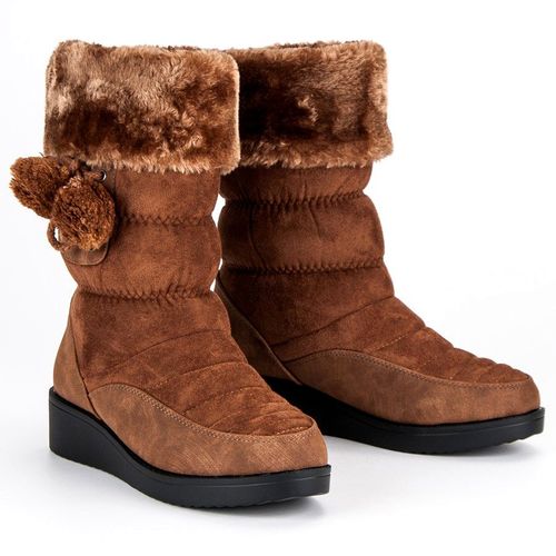 Brązowe śniegowce r.41 na Arena.pl