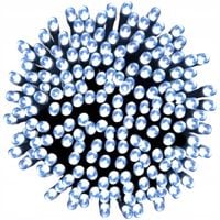 MOCNE LAMPKI CHOINKOWE 300 LED ZEWNĘTRZNE WEWNĘTRZNE ZIMNY BIAŁY WTYCZKA UK