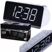 Radiobudzik Radio Fm Am Zegarek Led Duży Czytelny