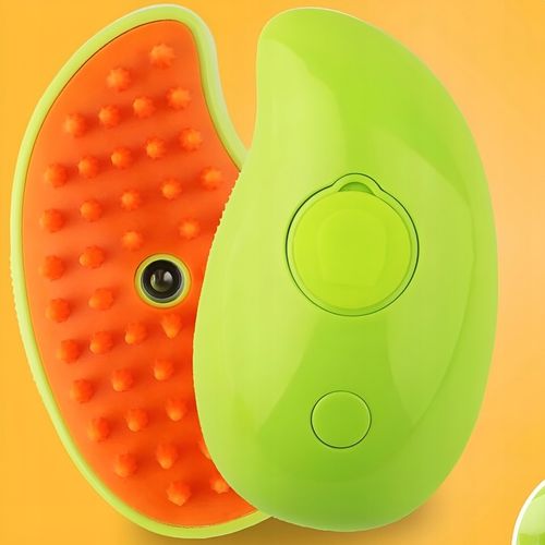 SZCZOTKA PAROWA DLA KOTA PSA ZWIERZĄT MASAŻER GRZEBIEŃ ELEKTRYCZNY SIERŚĆ na Arena.pl