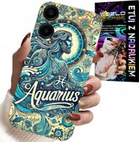 ETUI DO SAMSUNG GALAXY A06 5G - ZNAK ZODIAKU, WODNIK, ASTRONOMIA PLECKI