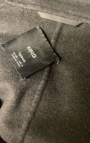 Mango Płaszcz wełniany handmade oversize L na Arena.pl