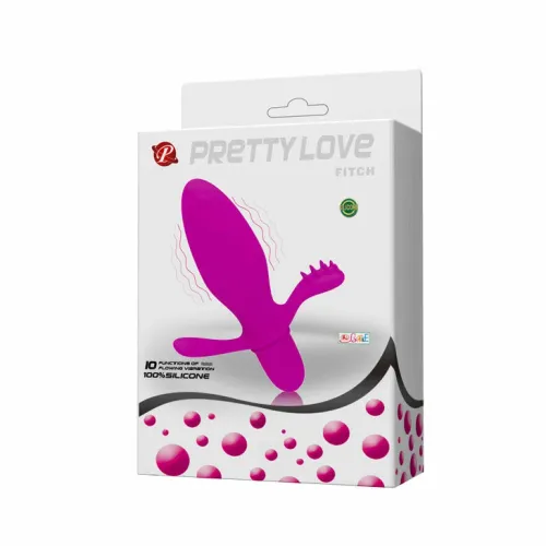 pretty love fith - silikonowy wibrator dwustrefowy 10 trybow, 11 cm na Arena.pl