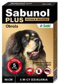 Sabunol Obroża Plus przeciw pchłom dla psa 90cm