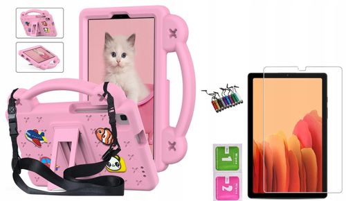 ETUI DO SAMSUNG GALAXY A7 LITE 8.7 T220 T225 T225C T227u + SZKŁO + RYSIK na Arena.pl