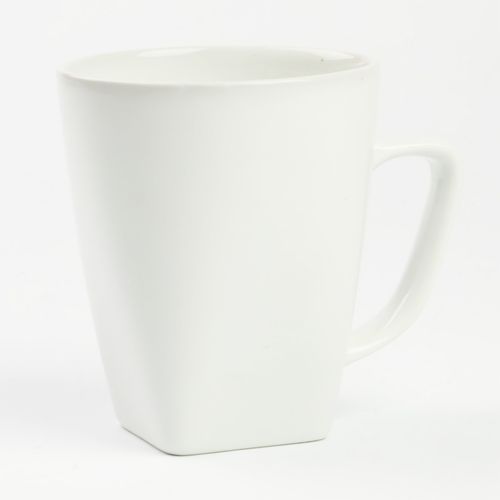 KUBEK PORCELANOWY DO KAWY HERBATY UNIWERSALNY BIAŁY 460ML Z UCHEM na Arena.pl