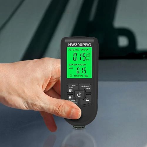 Dokładny Miernik grubości lakieru Tester Sonda z wyświetlaczem LCD 0~2000um na Arena.pl