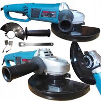 SZLIFIERKA KĄTOWA 230MM KĄTÓWKA DIAX DUŻA WOLNY START 3200W