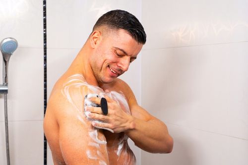 Shav - Antybakteryjna Myjka Szczotka Gąbka do Mycia Ciała Kąpieli | PREMIUM na Arena.pl