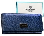 portfel damski skóra+pu ptn px22-cnf-5334 blue