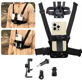 Szelki uchwyt na klatkę piersiową chest mount na gopro telefon