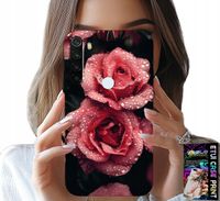 ETUI DO XIAOMI NOTE 8T - PIĘKNE RÓŻOWE RÓŻE, KWIECISTE WZORY, CASE