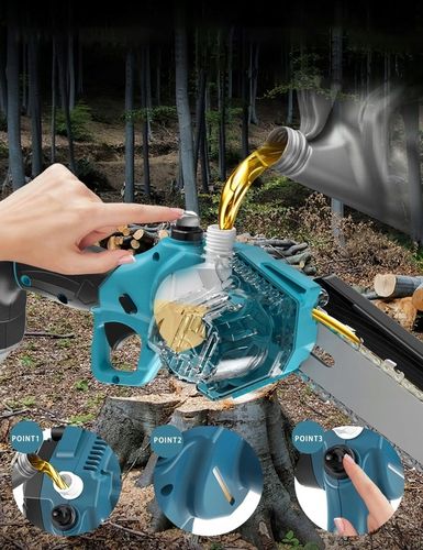 Piła AKUMULATOROWA Łańcuchowa Pilarka Do GAŁĘZI z 2 AKU 8 CALI na Arena.pl