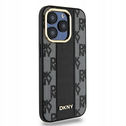 Etui do iPhone 15 Pro Max DKNY Leather Checkered Mono Pattern MagSafe na Arena.pl