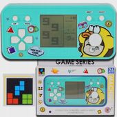 ELEKTRONICZNA RETRO GRA PRZENOŚNA MINI KONSOLA TETRIS DLA DZIECI NA BATERIE