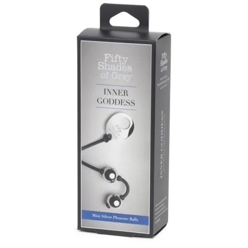 fifty shades of grey inner goddess mini - kulki kegla, srebrne, 85g na Arena.pl