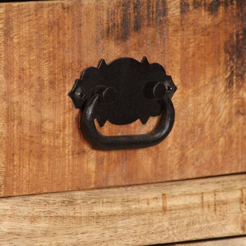 Kredens z półkami wykonany z drewna mango, 65x30x180 cm na Arena.pl