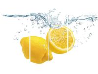 130CM 85 OBRAZ 4 ELEM CYTRYNOWE CHLUPNIĘCIE ŚCIENNY