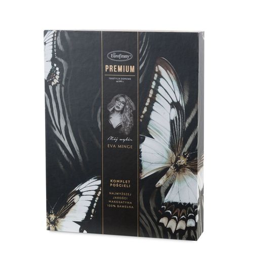 Pościel 160x200 + 2x70x80 brąz Eva Minge makosatyna luksusowa jakość na Arena.pl