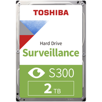 toshiba s300 (3.5'' 2tb, 5400rpm, 128mb, sata 6gb/s), bulk