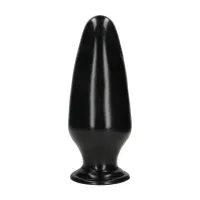 mega x plug anatomiczny 29 cm czarny z przyssawką