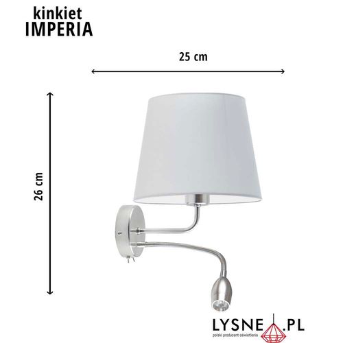 Kinkiet IMPERIA z panelem LED na Arena.pl
