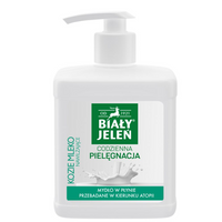 Biały Jeleń Mydło w płynie Kozie Mleko - 500ml