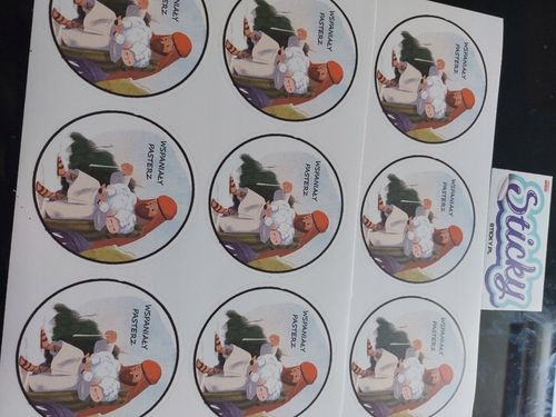 Naklejki z logo własnym nadrukiem WODOODPORNE na Arena.pl