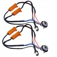 2x REZYSTOR LED P21/5W 50W 6Ohm WTYCZKA GNIAZDO CANBUS DEKODER OPORNIK