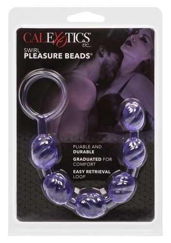 plug/kulki-swirl pleasure beads purple na Arena.pl