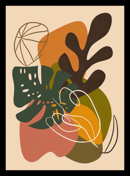Plakat 20,5x28,4cm Leśna Kompozycja zdjęcie 2