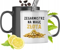 Kubek Magiczny Dla Zegarmistrza Zmieniający Kolor Z Nadrukiem Ze Zdjęciem