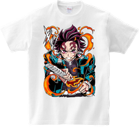 Koszulka T-shirt dla dzieci - Demon Slayer - Miecz zabójcy Demonów