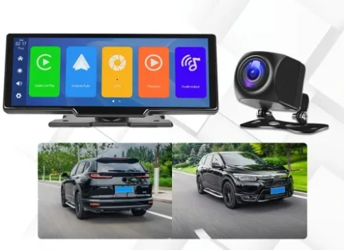 RADIO STACJA MULTIMEDIALNA MONITOR ANDROID AUTO APPLE CARPLAY DVR 2 KAMERY na Arena.pl