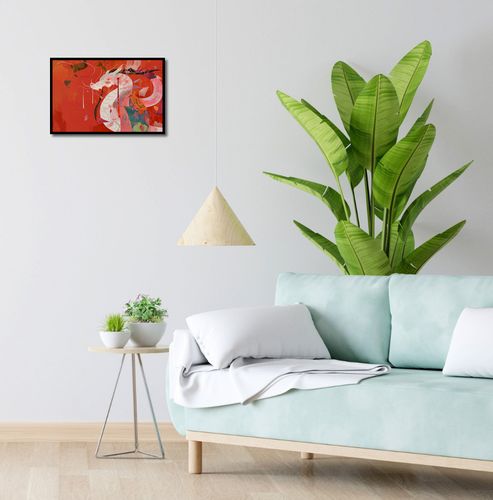 Plakat 45x30cm Orientacyjny Smok na Arena.pl