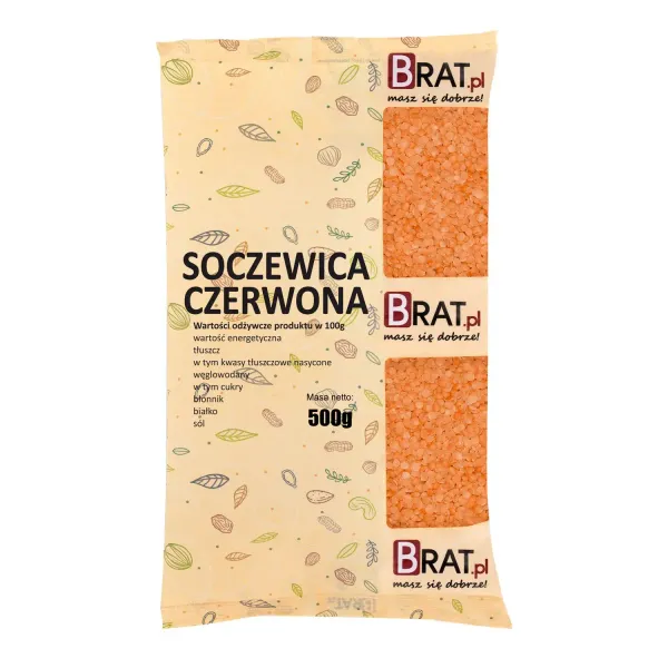Soczewica czerwona 500g zdjęcie 1