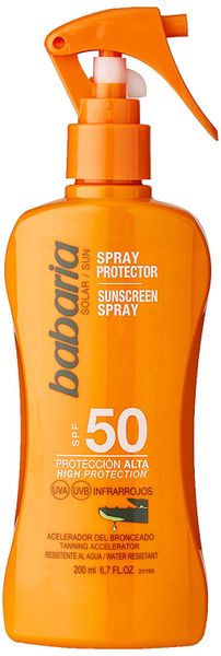 Babaria Aloe Sun Screen Spray SPF50 + After Sun zdjęcie 2