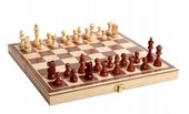 Szachy drewniane Pan i Pani Gadżet