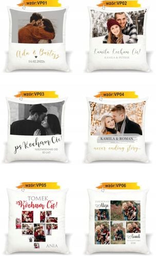 foto PODUSZKA ze zdjęciem PREZENT na Walentynki na Arena.pl