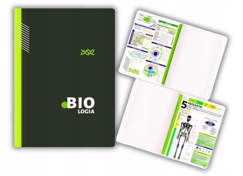 KOMPLET 10 ZESZYTÓW ZE ŚCIĄGĄ A5/60K ŚCIĄGA KOLOROWA 60 KARTEK KLASA 7-8 na Arena.pl