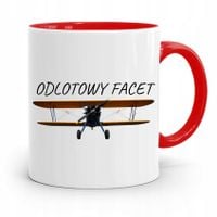 Kubek Czerwony Prezent Dla Chłopaka Odlotowy Facet Z Nadrukiem Ze Zdjęciem