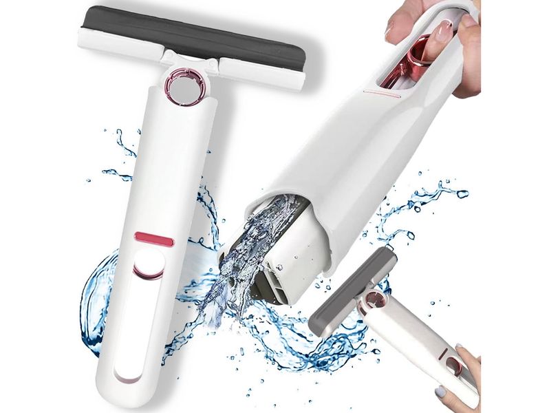 Mop mini przenośny super chłonny gąbka składany bezdotykowy automat zdjęcie 1