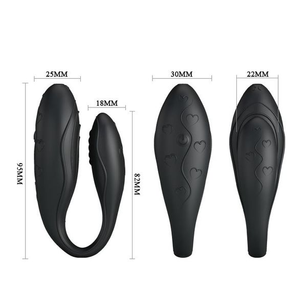 Wibrator Dla Par Masażer Sex Stymulator 30 Trybów zdjęcie 6